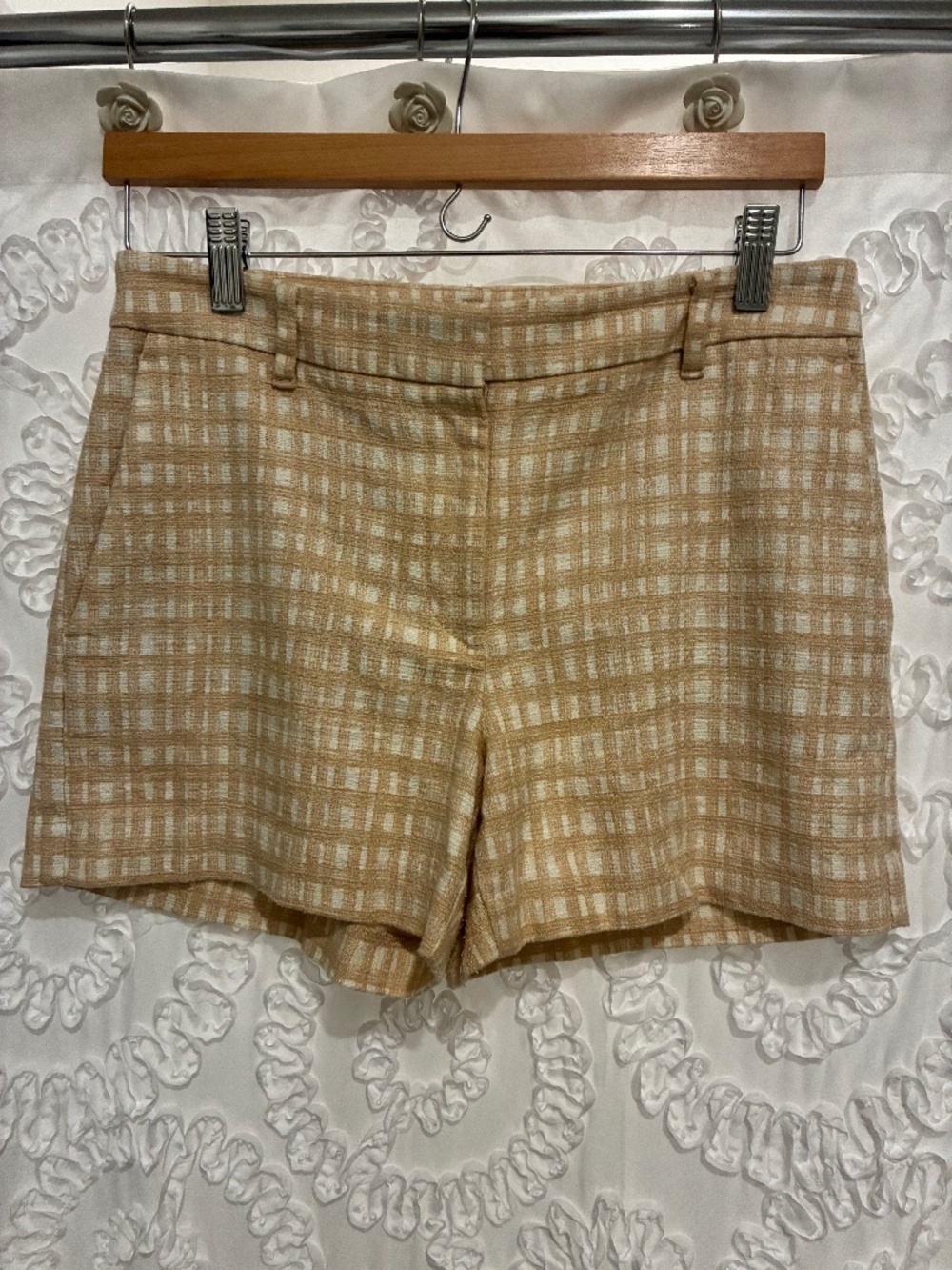 Ann Taylor gingham shorts